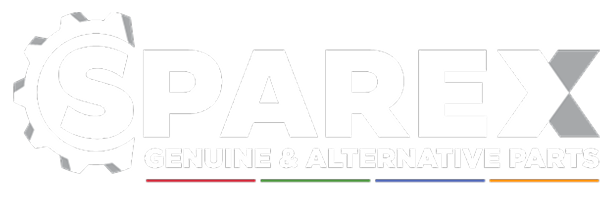 Multiple tractors and farm machines of different makes and models lined up, representing the wide range of equipment covered by the genuine parts offering available at Sparex